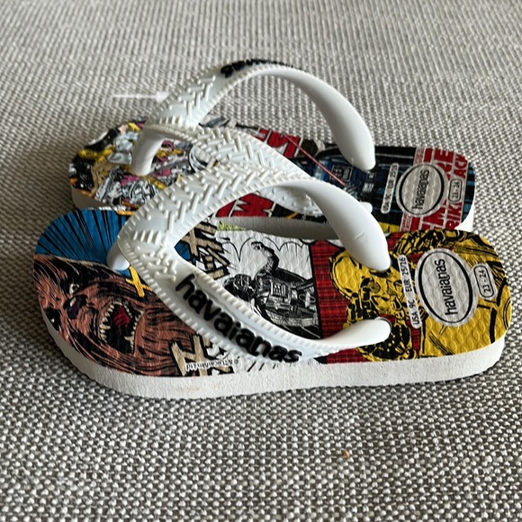 Havaianas Toddler Flip Flops Sandals Disney Star Wars Size 9C - Picture 2 of 4